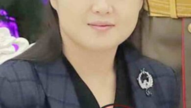 the wife of the north korean president wore a necklace with a ballistic missile around her neck