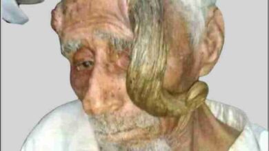 a yemeni man with two horns pass away