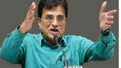 bjp leader kirit somaiya