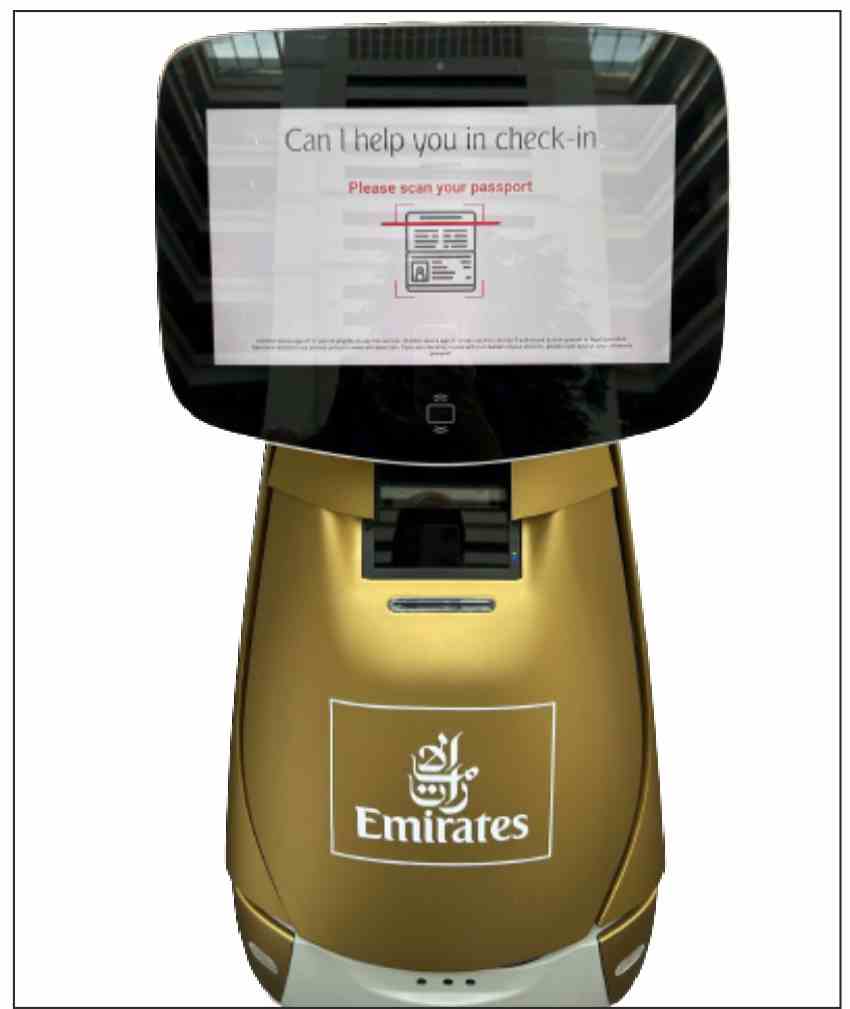 introducing a unique robotic system at emirates airport