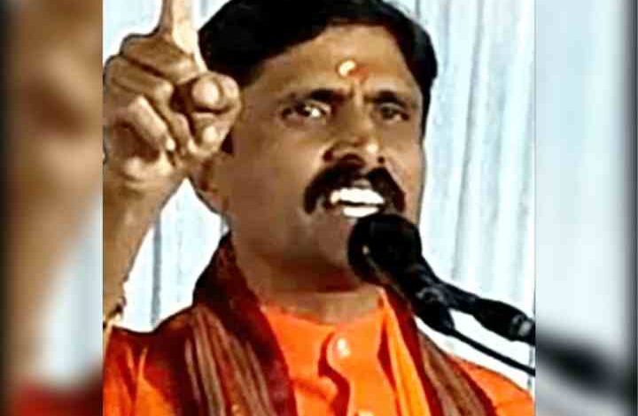 karnataka sri rama sena state president siddalinga swamy