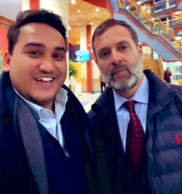 rahul gandhi short beard