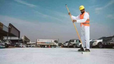 experience with road cooling technology in saudi arabia