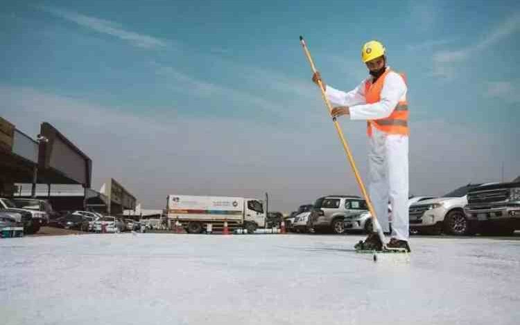 experience with road cooling technology in saudi arabia