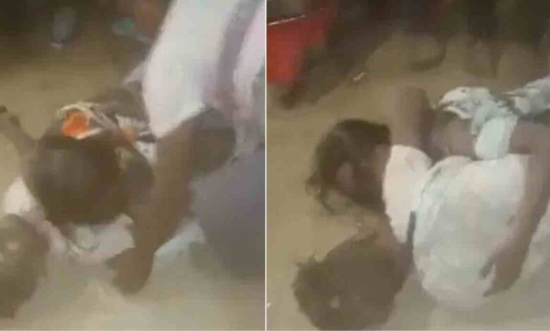 public brutally thrashed couple over affair in unnao