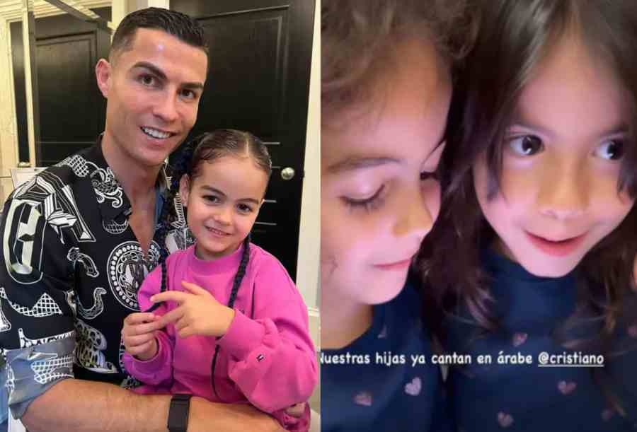 saudi arabia cristiano ronaldo daughters have started speaking arabic