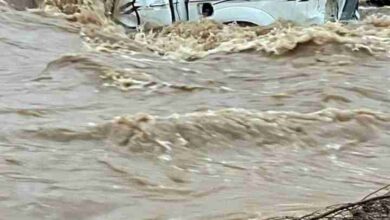 saudi arabia four children drowned in a flood in front of their father