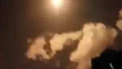 the second israeli bombardment in 24 hours on damascus the capital of syria