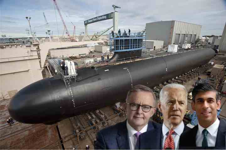 what is the plan for submarines in the us uk and australia