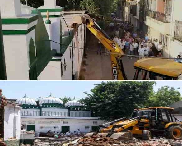 bengali market mosque in delhi demolished