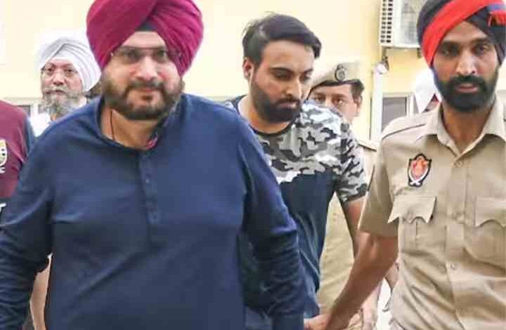 navjot singh sidhu jail released