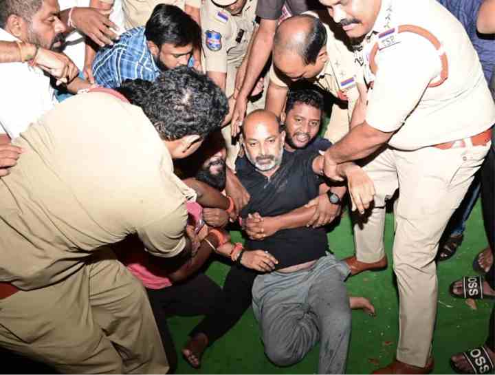 telangana bjp president bandi sanjay