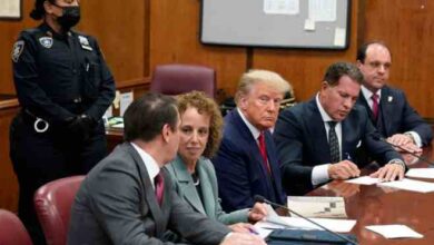 trump has been charged with 34 counts of falsifying records