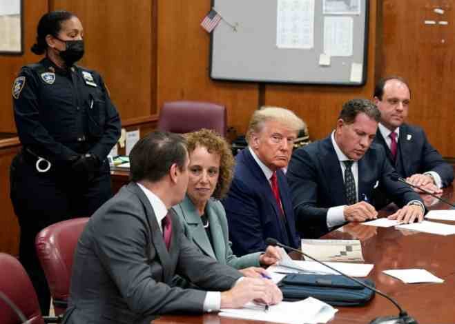 trump has been charged with 34 counts of falsifying records