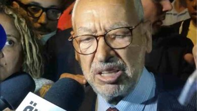 tunisian police raided the house and arrested rashid al ghannushi