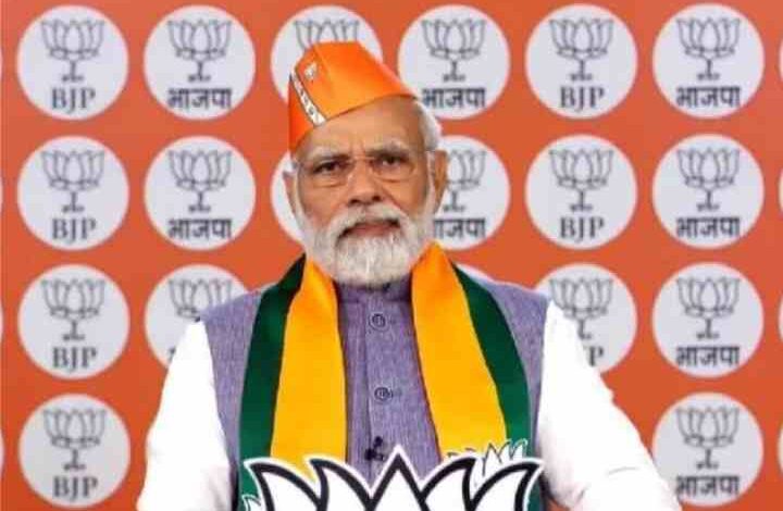 bjp works in style of hanuman helps everyone pm modi