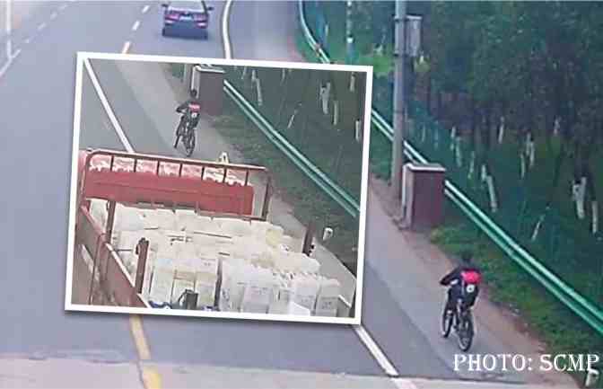 boy cycled 130km to reach his grandmother home