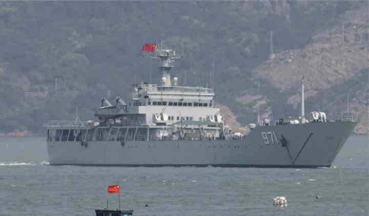 china started military exercises in the sea around taiwan