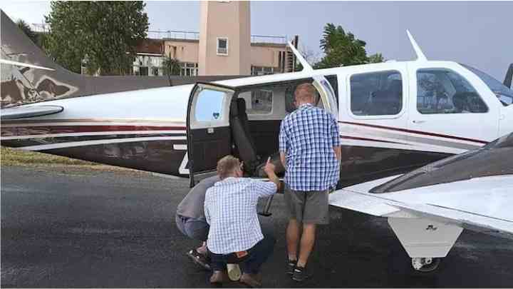 cobra snake on a plane sighting in south africa plane making emergency landing