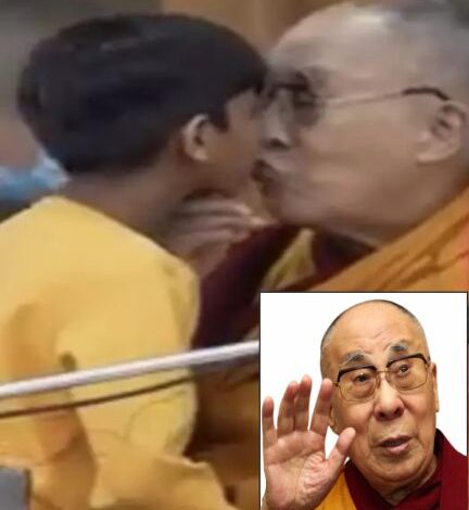 dalai lama kissing boy has the dalai lamas image weakened due to the kiss controversy