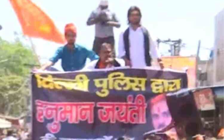 jahangirpuri kapil mishra first in custody then joins shobha yatra with police