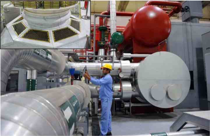 saudi news worlds largest cooling stations installed at grand mosque