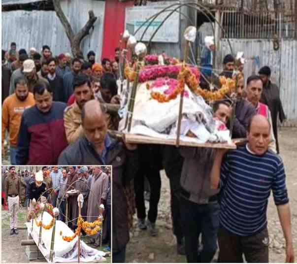 the only hindu man in the village balbir singh was cremated by the muslims