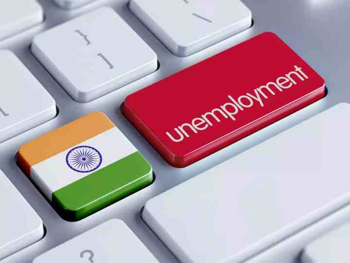 unemployment rate in india
