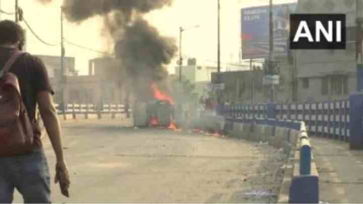 west bengal violence prohibitory orders issued internet service suspended