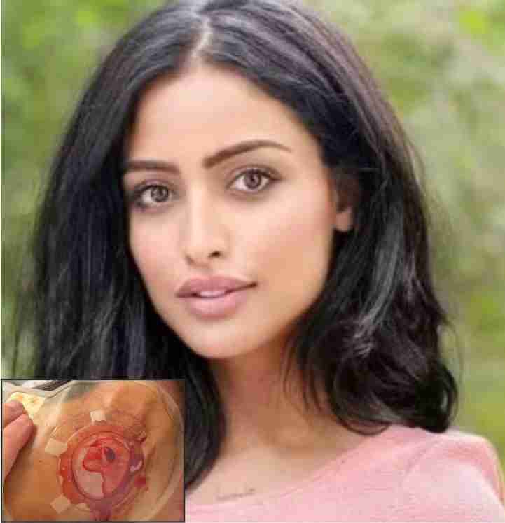 kuwaiti actress Ghadeer Al-Fahad revealed that she was attacked with a knife by an arab woman