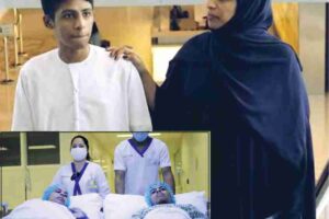 a mother in the united arab emirates donated a piece of her liver to save her life