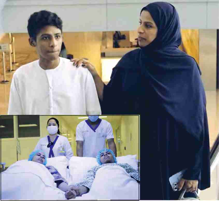 a mother in the united arab emirates donated a piece of her liver to save her life