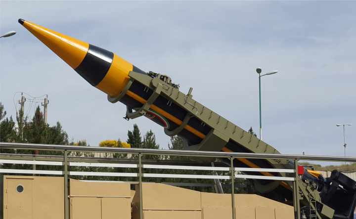 successful test of latest ballistic missile khaibar in iran