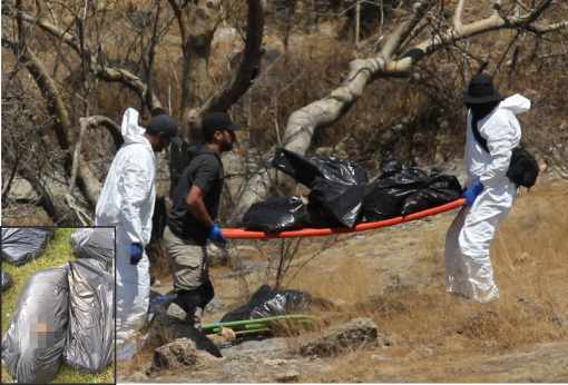 human body parts found in jalisco mexico