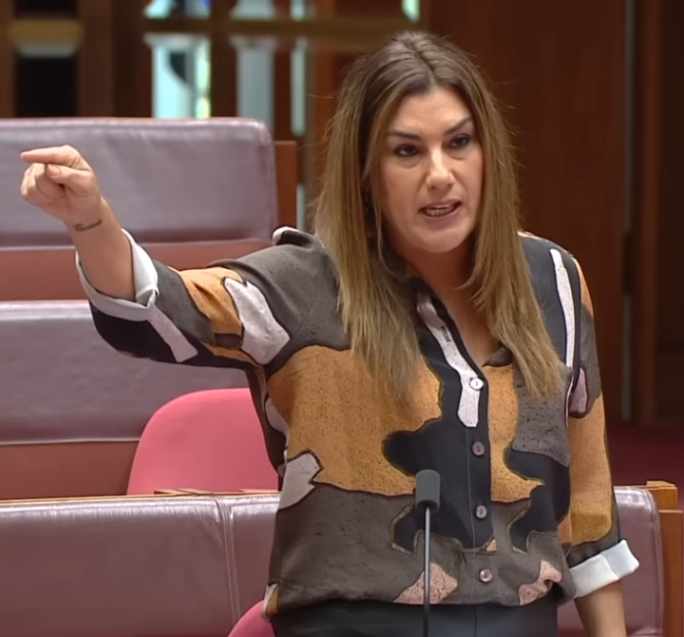 senator lidia thorpe sexual assault