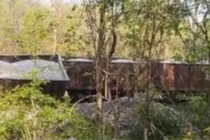 another train accident in odisha 5 coaches of goods derailed