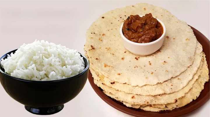 eat bread and rice together