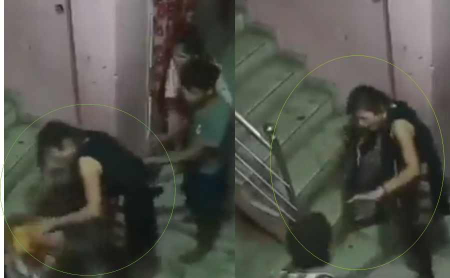 surat man stabs daughter 25 times