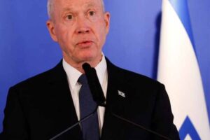 Israeli Defence Minister Yoav Gallant