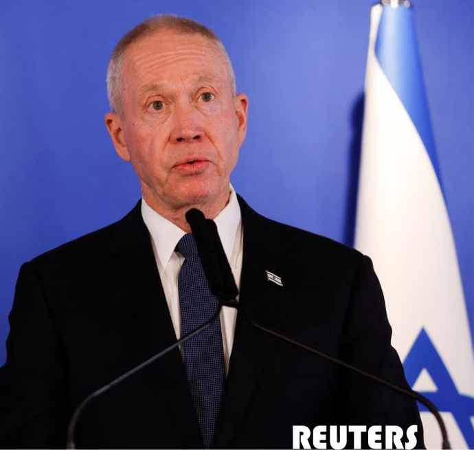 Israeli Defence Minister Yoav Gallant