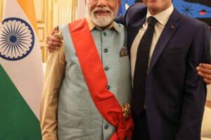 pm modi honoured with france highest honour
