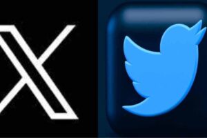 twitter logo X