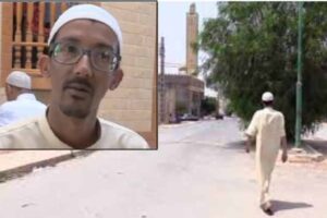 a surprising and unimaginable incident of a young man regaining his sight took place in algeria