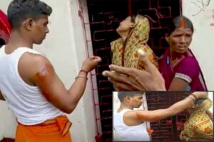 bihar the husband married his own wife to her lover