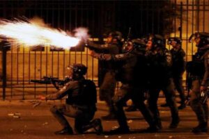 heavy clashes took place between the occupying israeli army and the palestinians in different areas of west jordan