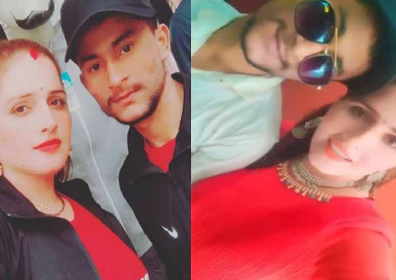 sachin seema romance and dance video in nepal hotel goes viral
