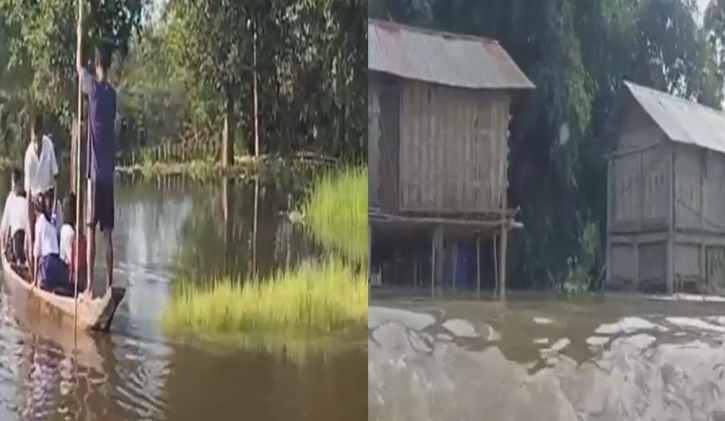 flood situation in assam