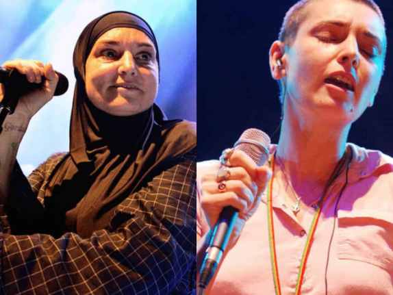 Irish singer Sinead O'Connor