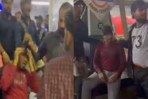 mob brutally beats muslim youth