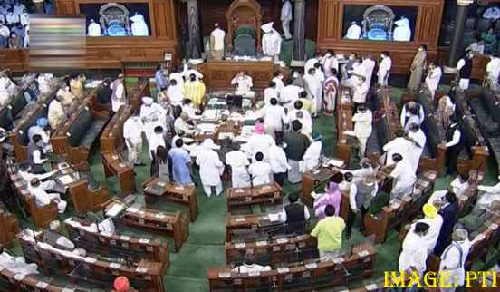 three bills passed in lok sabha amid opposition uproar